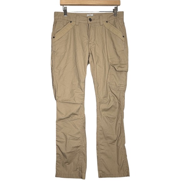 Ridgecut Toughwear Womens Beige Utility Cargo Pants Outdoor Casual Size 10 - Picture 1 of 6